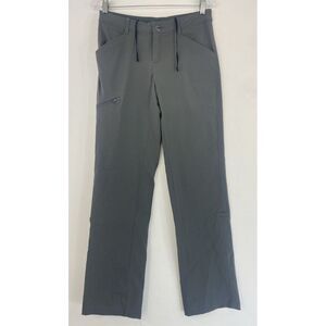 Patagonia Roll Up Convertible Pants Woman's Sz 2 Gray Drawstring Hiking Outdoors